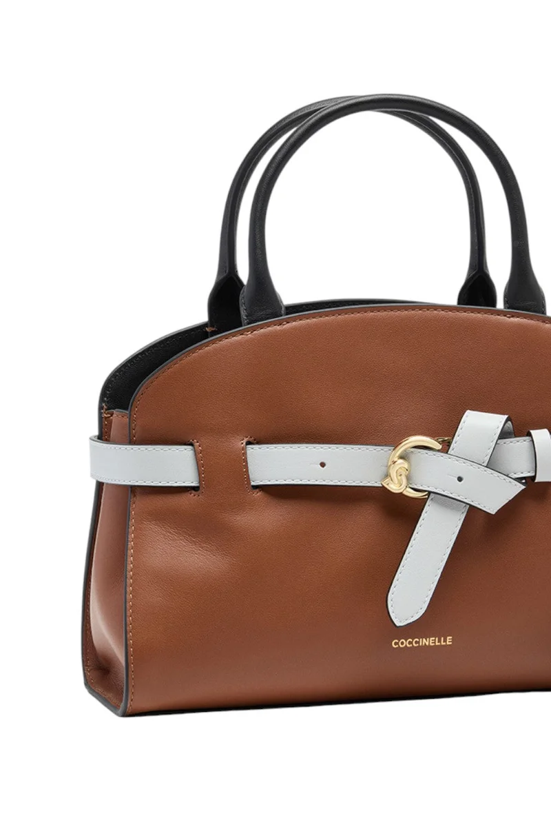 COCCINELLE  SABINE TRICOLOR Top Handle Bag for Women | Best Price UAE